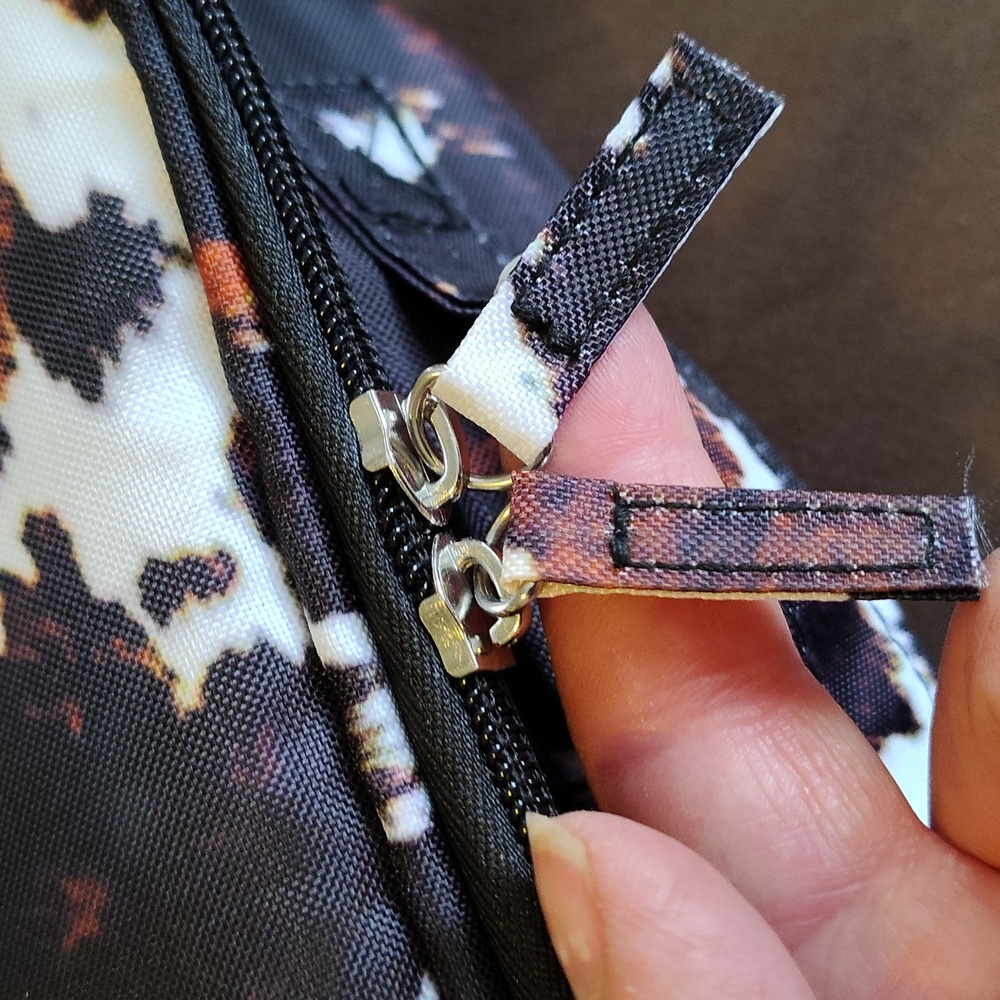 Dusti Rhoads Cowhide Print Makeup Bag - Picture 7 of 8